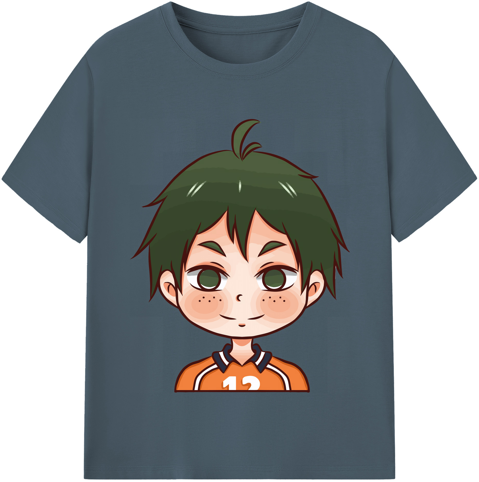（画像用） ハイキュー!! Haikyu!! 綿100％半袖Tシャツ（フロントプリント）